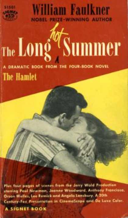 Signet Books - The Long Hot Summer - William Faulkner