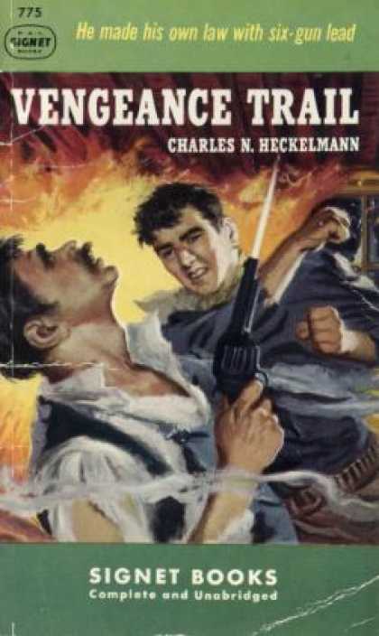 Signet Books - Vengeance Trail - Charles N. Heckelmann
