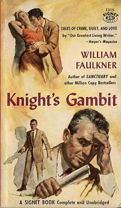 Signet Books - Knight's Gambit - William Faulkner