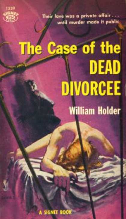Signet Books - The Case of the Dead Divorcee