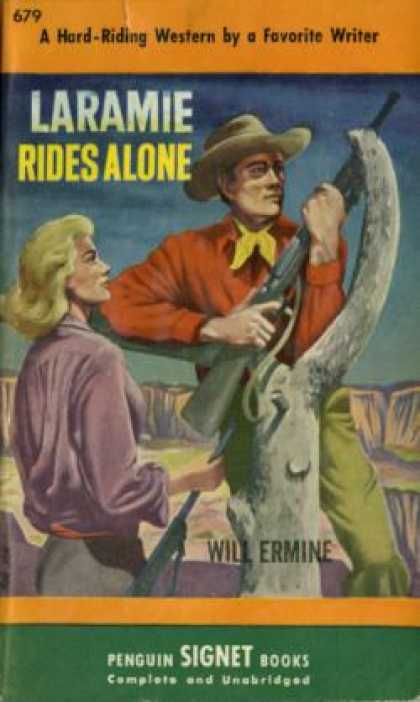 Signet Books - Laramie Rides Alone - Will Ermine