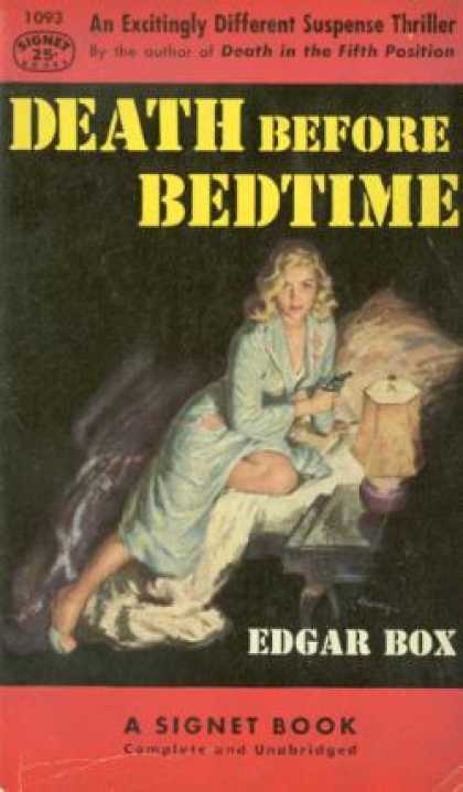 Signet Books - Death Before Bedtime - Edgar Box