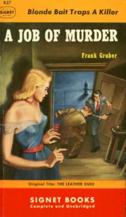 Signet Books - A Job of Murder - Frank Gruber