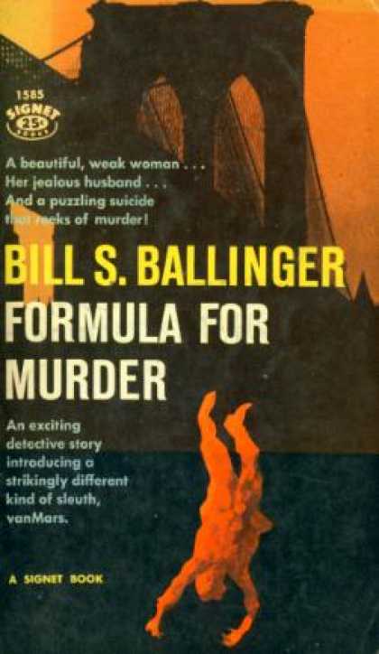 Signet Books - Formula for Murder - Bill S. Ballinger