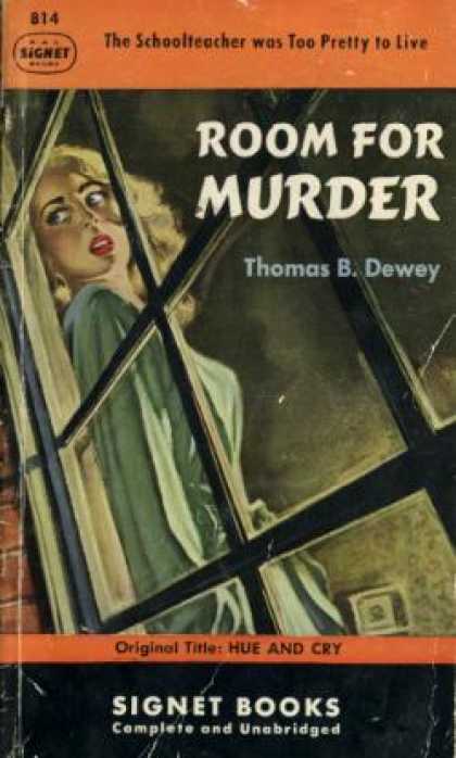 Signet Books - Room for Murder - Thomas B Dewey