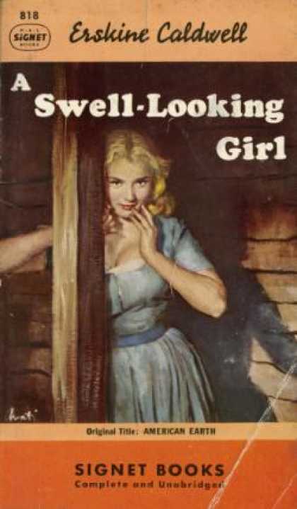 Signet Books - A swell looking girl - Erskine Caldwell