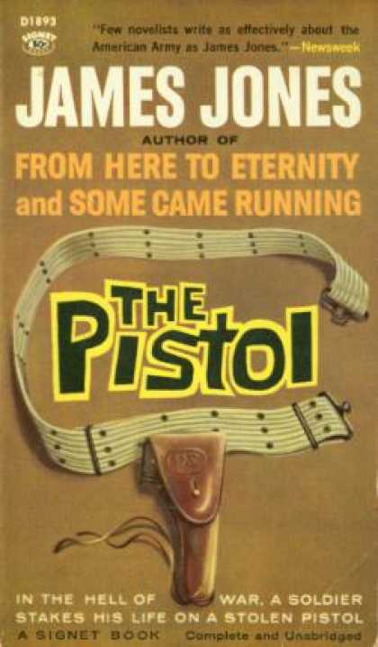 Signet Books - The Pistol - James Jones