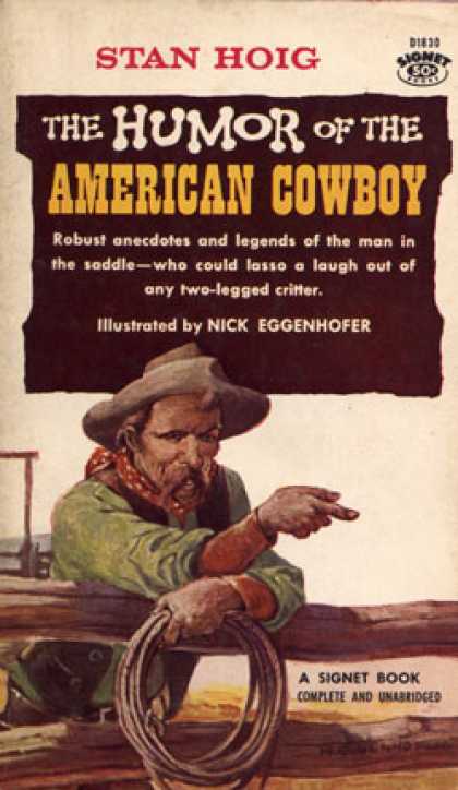 Signet Books - The Humor of the American Cowboy