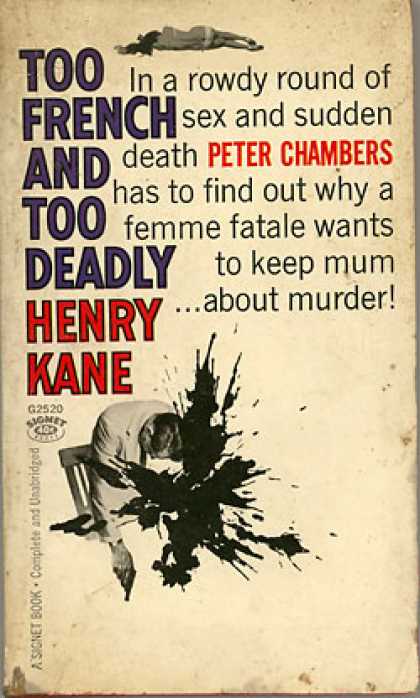 Signet Books - Too French and Too Deadly
