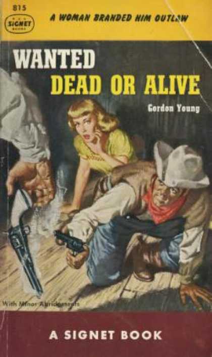 Signet Books - Wanted Dead or Alive - Gordon Young