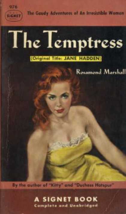Signet Books - The Temptress - Rosamond Marshall