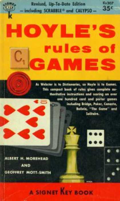 Signet Books - Hoyle's Rules of Games: Descriptions of Indoor Games of Skill and Chance, With A