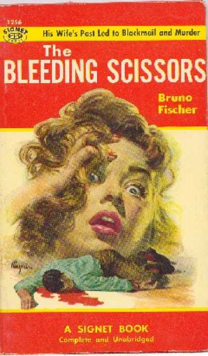 Signet Books - Bleeding Scissors - Bruno Fischer
