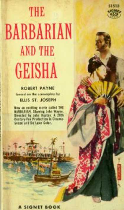 Signet Books - The Barbarian and the Geisha - Ellis St. Joseph