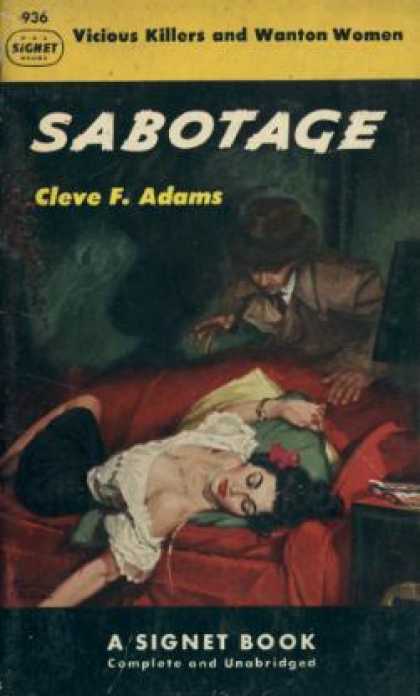 Signet Books - Sabotage - Cleve Adams