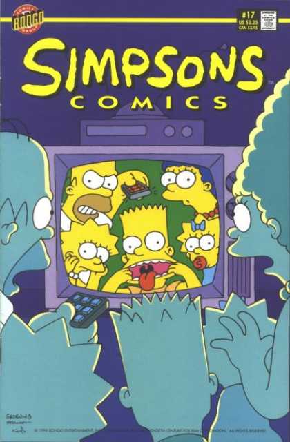 Simpsons Comics 17 - Bart - Lisa - Marge - Homer - Maggie - Bill Morrison, Matt Groening