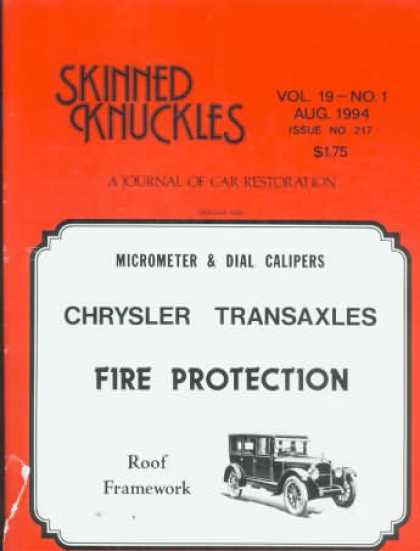 Skinned Knuckles - August 1994