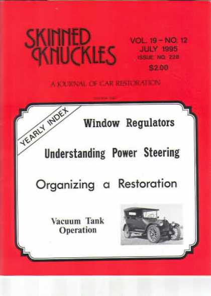 Skinned Knuckles - July 1995