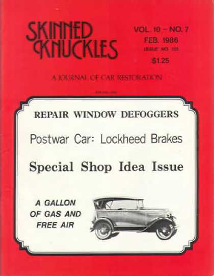 Skinned Knuckles - February 1986