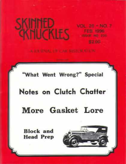 Skinned Knuckles - February 1996