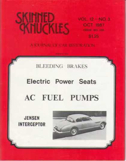 Skinned Knuckles - October 1987