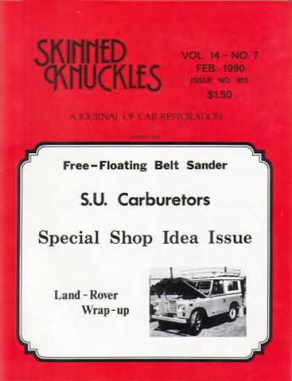 Skinned Knuckles - February 1990