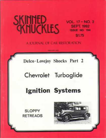 Skinned Knuckles - September 1992