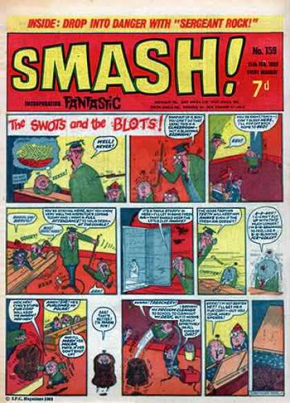 Smash 159 - Inside - Fantastic - Man - Vacuum Cleaner - Sergeant Rock