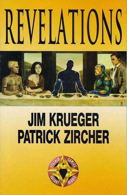 Solar: Revelations 1 - Jim Krueger - Patrick Zircher - Agglaim Comics - Valiant Heroes - Table