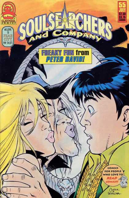 Soulsearchers and Company 55 - Welcome To Tear City - Peter David - Woman - Witch - Man