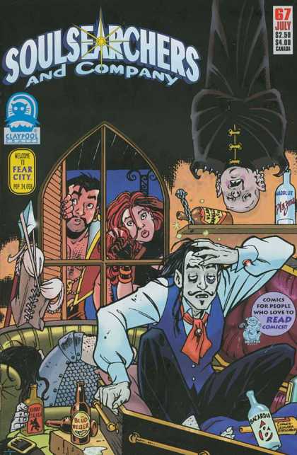 Soulsearchers and Company 67 - Soulsearchers - Welcome To Fear City - Claypool Comics - 67 July 250 - 4 Canada - Amanda Conner, Steve Leialoha