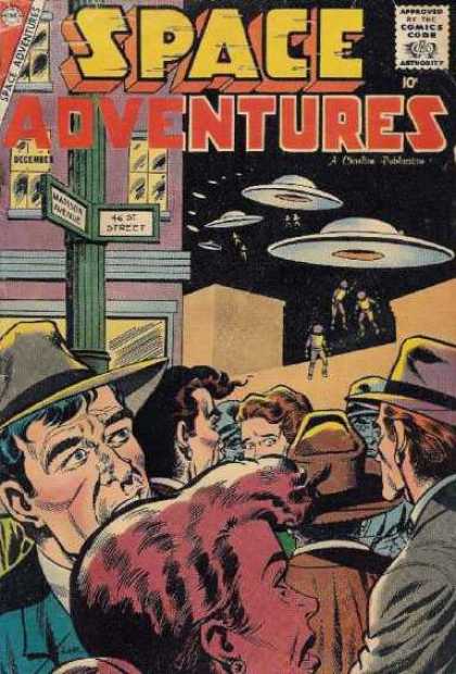 Space Adventures 26 - Ufo - Street Signs - Window - Aliens - Hats