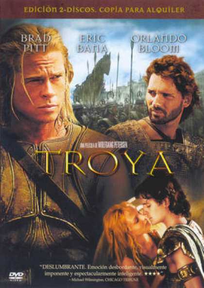 Spanish DVDs - Troy 2 Disks