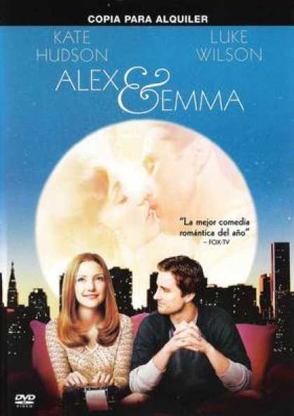 Spanish DVDs - Alex And Emma