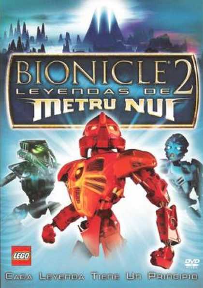 Spanish DVDs - Bionicle The Film 2