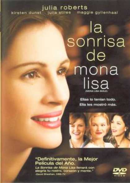 Spanish DVDs - Mona Lisa Smile