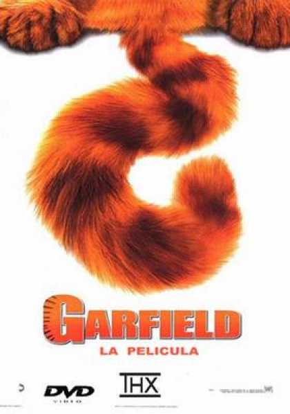 Spanish DVDs - Garfield