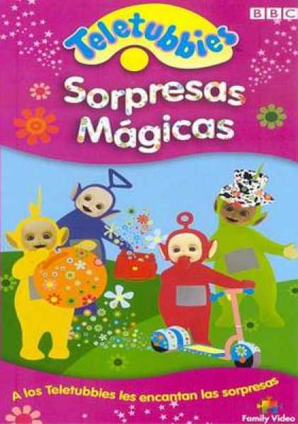 Spanish DVDs - Teletubbies Magic Surprises