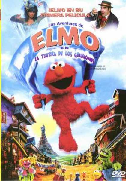Spanish DVDs - Elmo In Grouchland