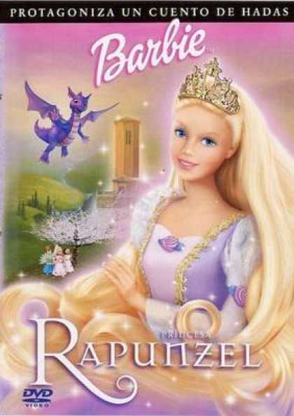 Spanish DVDs - Barbie Rapunzel