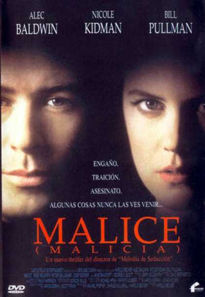 Spanish DVDs - Malice