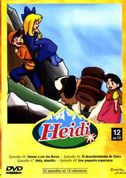 Spanish DVDs - Heidi The Collection Vol 12