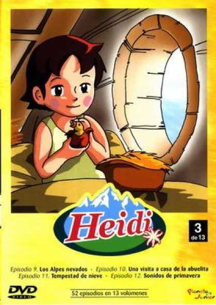 Spanish DVDs - Heidi The Collection Vol 3