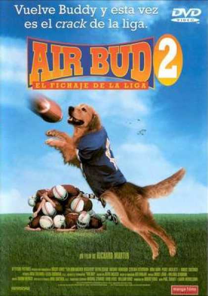 Spanish DVDs - Air Bud Golden Receiver