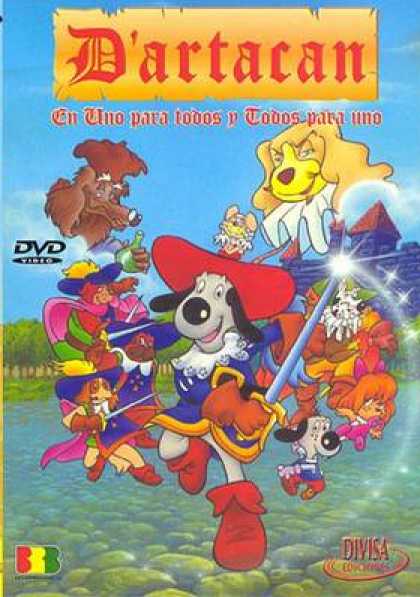 Spanish DVDs - The Adventures Of Dartacan Pt 1