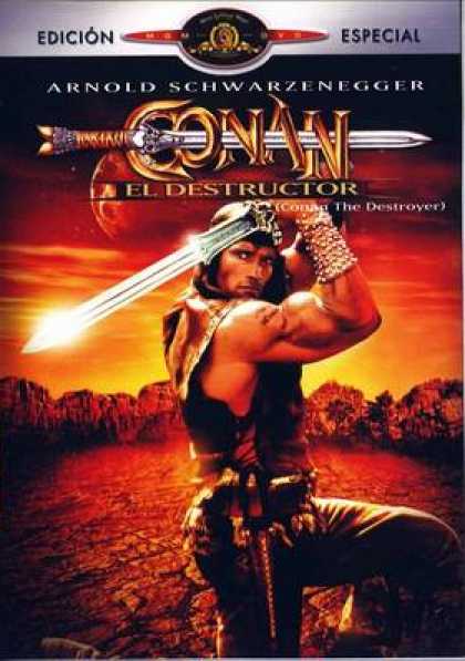 Spanish DVDs - Conan The Destroyer