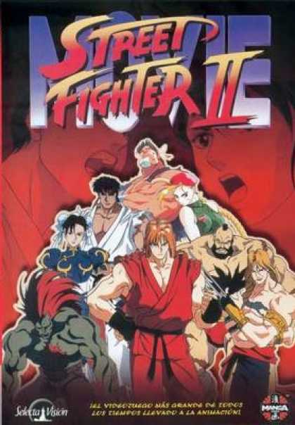 Spanish DVDs - Street Fighter II