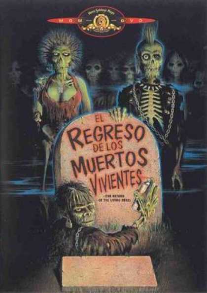 Spanish DVDs - The Return Of The Living Dead