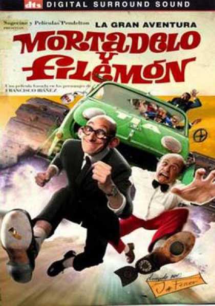 Spanish DVDs - La Gran Aventura Mortadelo Y Filemon