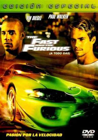 Spanish DVDs - The Fast And Furious Special